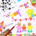 Kinder basteln Spielzeug Schwamm Patch schwarz & weiß Augen dekorative handgemachte DIY Geometrie