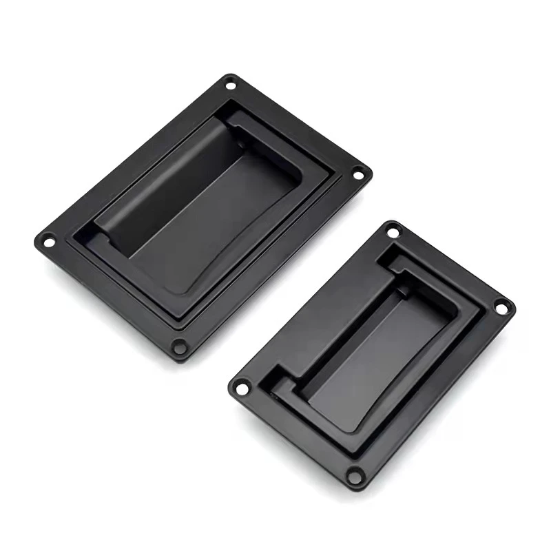 Paneelgriff, industrielle Schranktür, Schublade, versteckte Griffe für den Schrank, Schrankgriff, klappbare Türgriffe für die Küche Image