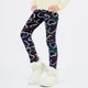 4-13y Mädchen Hosen Herbst Winter Kinder Hosen warme Leggings verdicken Samt druck Kinder Hosen Baby