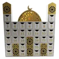 Ramadan Holz Countdown Kalender DIY Advents kalender Holz Schublade Ornament für Home Party