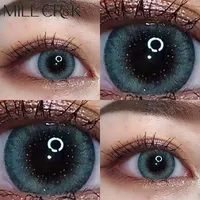 Farbige kontaktlinsen Studenten Schwarz auge kontaktlinsen animation zubehör Farbige kontaktlinsen