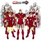 Fondjoy original eisen mann mk1 mk2 mk3 mk4 mk5 mk6 mk7 kriegs maschine marvel serie figur modell