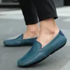 Männer Luxus Trendy Casual Slip auf Formale Faulenzer Männer Mokassins Italienische Schwarz Männlich Fahren Schuhe Turnschuhe Plus Größe Schuhe Leder