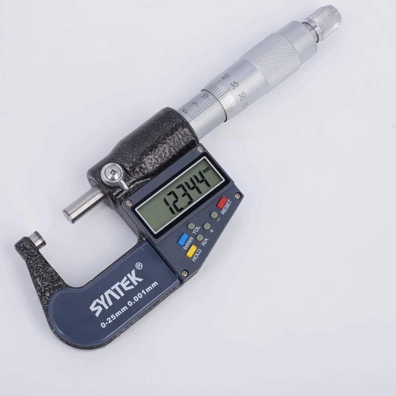 0,001mm Digitale Mikrometer 0-100mm Elektronische Außerhalb Mikrometer Verchromt Messschieber Messwerkzeuge 0-25-50-75-100mm Image