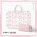 Sanrioed Anime Cartoon My Melody Laptop Bag Applicable for 12/13.3/14/15.6/16/17.3Inches Computer Protective Case High Capacity