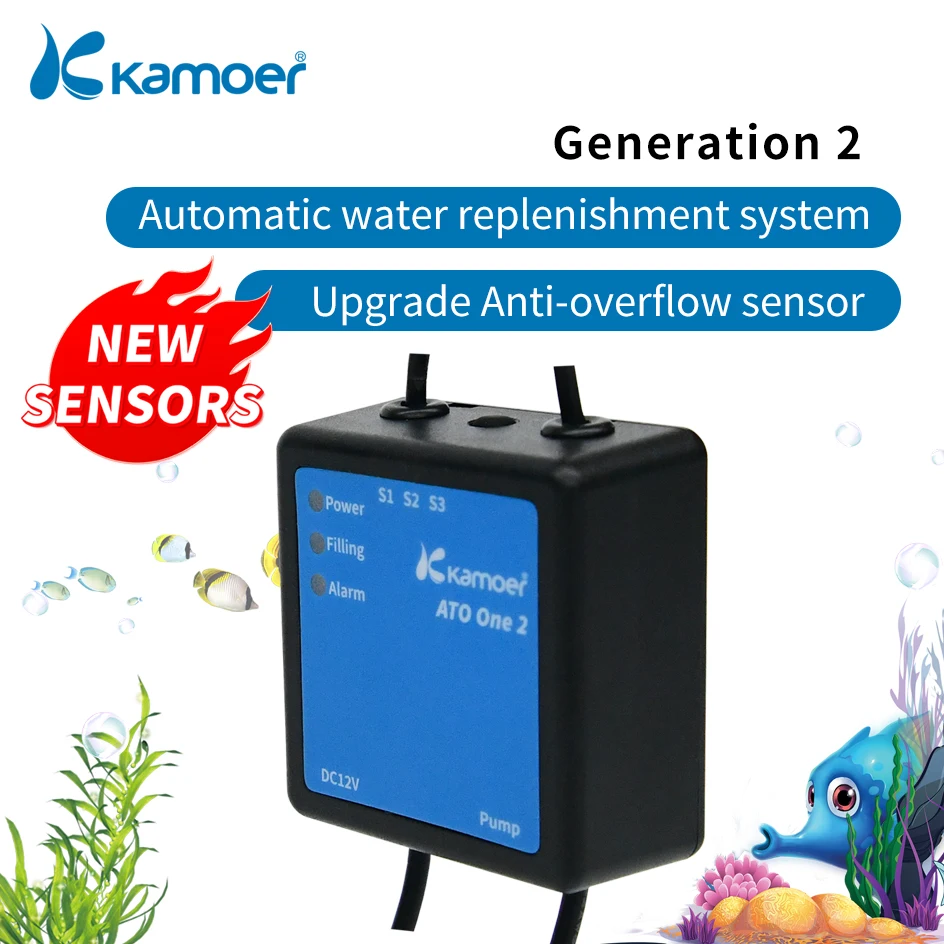 Kamoer ATO ONE 2 Smart Automatic System Silent Water Replenisher Wasserstandsregler für Aquarium-Wassertank Image