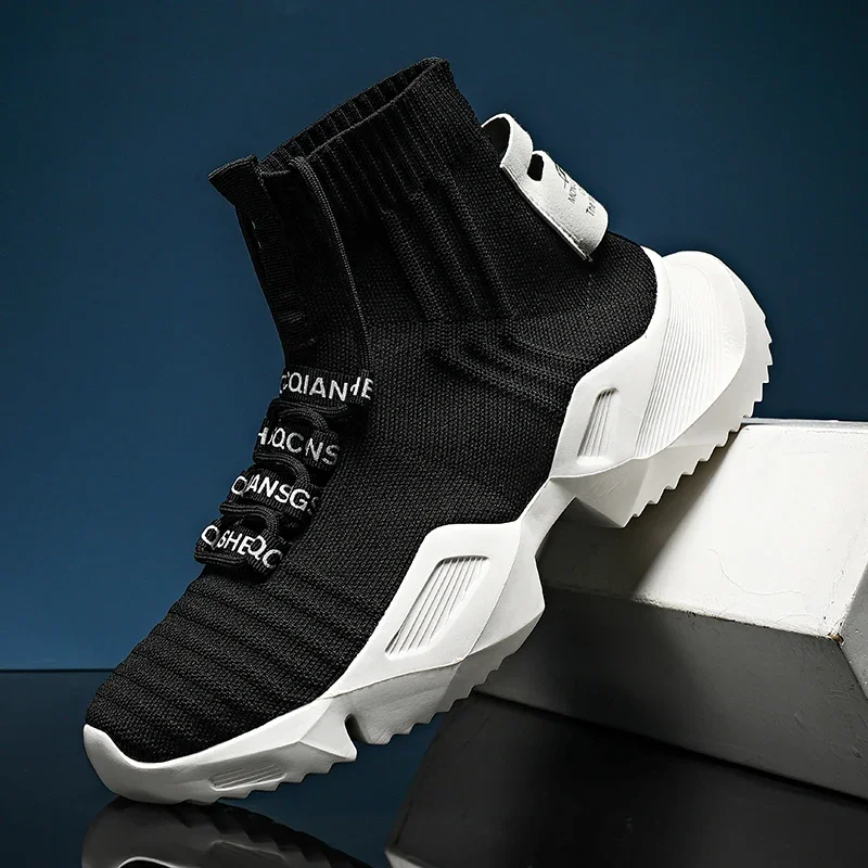 Mode Hohe Qualität Männer Turnschuhe Mesh Casual Schuh männer Lace-up Schuhe Leichte Bequeme Sneaker Zapatillas Hombre Image
