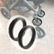 Buggy Wheel Reifen für Uppababy Vista Kinderwagen Vorderrad Pu Tubeless Reifen abdeckung Kinderwagen