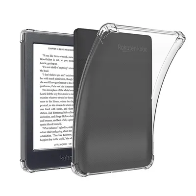 Transparente TPU Soft Back Cover Schutzhülle Funda stoß feste E-Book-Reader-Hülle für Kobo nia/Kobo
