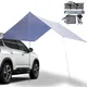 Outdoor camping SUV auto seite zelt UV schutz carport wasserdichte dach markise tragbare camping