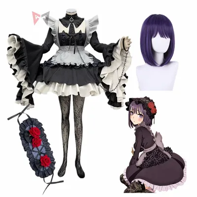 Neues MarinKitagawang Cosplay Kostüm Kuroe Shizuku Rock für Erwachsene Plus Size Image