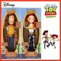 Neue Disney Spielzeug Geschichte 4 sprechen Woody Buzz Jessie Rex Action figuren Anime Dekoration