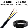 Multicore-Kabel und Kabel rvv2-adriges 24-adriges Steuersignal kabel 22awg 0 3 0 5 0 5mm 2 5 mm2