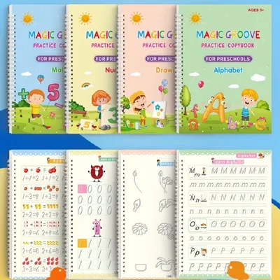 Magisches wiederverwendbares Übungsheft für Kinder, The Print Handschrift-Arbeitsbuch – Image