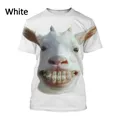 3d Tier Ziege gedruckt T-Shirt Schaf Grafik kurze Ärmel Kinder Mode lustige T-Shirts Unisex