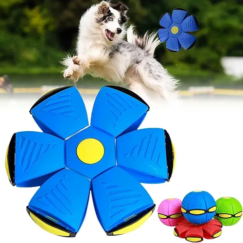 Interaktive fliegende Untertasse Ball Hundes pielzeug Magie lustiges Haustier Spielzeug fliegende