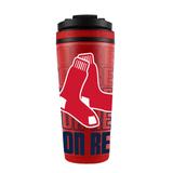 WinCraft Boston Red Sox 26oz. 4D Stainless Steel Ice Shaker Bottle