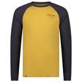 Mons Royale - Icon Merino Air-Con Raglan - Merinoshirt Gr M gelb