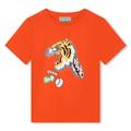 Kenzo Kids Boys Red 'KENZO CLUB D1' Short Sleeve T-Shirt - 6 Years