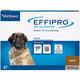 Effipro Spot On Flea treatment for Extra Large Dogs (40-60kg) 4 Pipettes