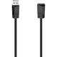 Hama USB cable USB 2.0 USB-A socket, USB-A plug 1.50 m Black 00200619