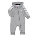 adidas 3S FT ONESIE girls's Children's Jumpsuit in Grey