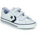 Converse STAR PLAYER 3V BACK TO SCHOOL OX girls's Children's Shoes (Trainers) in White