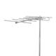 Outdoor TV Aerial Antenna 13dB 7 Element VHF Freeview Digital Foldable Design