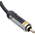 Profigold Subwoofer Digital Audio Cable RCA Male - RCA Male 5.00 m Anthracite