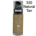 Revlon Colourstay Pump 24HR Makeup SPF 20 Norm/Dry Skin 330 Natural Tan