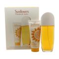 Elizabeth Arden Sunflowers Gift Set 100ml Eau De Toilette + 100ml Body Lotion