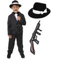 Childs Gangster Costume - Small