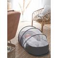 Foldable Travel Carrycot by Vertbaudet light grey