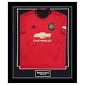 Manchester United Signed Framed Shirt - Premier League Autograph