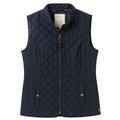 Joules Marine Navy Minx Diamond Quilted Gilet Size 22