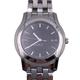 GUCCI Silver Stainless Steel Mod 5500 Xl Wrist Watch Black Dial