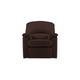 G Plan - Chloe Small Leather Manual Recliner Armchair - Capri Oak