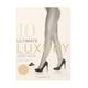 Womens Natural 10 Denier Luxury Glossy Tights Large