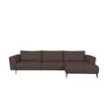 Domicil - Lawson Leather Right Hand Facing Chaise End Sofa - NP Cacao Brown