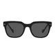 Vogue, Accessories, female, Black, 54 MM, Black Acetate Sunglasses with Grey Lenses