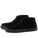 Fred Perry, Shoes, male, Black, 7 UK, Dawson Mid Suede Moccasin Trainers