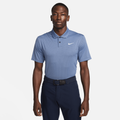 Nike Tour Men's Dri-FIT Golf Polo - Blue - Polyester