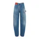 JW Anderson, Jeans, male, Blue, W36, Light Blue Twisted Workwear Jeans