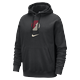 Portland Trail Blazers Club Fleece City Edition Men's Nike NBA Pullover Hoodie - Black - Cotton