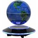 Pesce - Magnetic Levitation Floating Rotating Globe with led Lights World Map - Anti-Gravity Globe for Educational Gift - Home Office Classroom