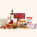 Birthday Gift | Birthday Bonanza Hamper Gift | Sauvignon, Victoria sponge, Luxury belgian chocolates, Raspberry cheesecake, Sweet chilli crisps, Strawberry and white cookies | Hay Hampers