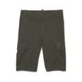 Mason's, Shorts, male, Green, L, Stretch Cotton Cargo Shorts