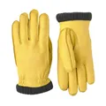 Hestra, Accessories, male, Yellow, 11 IN, Deerskin Primaloft Rib Gloves, Yellow