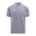 Kenzo, Tops, male, Gray, M, Men`s Clothing T-Shirts Polo Shirt Grey Aw23