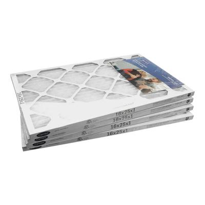 Carrier 16X25X1-M13-C-P4 OEM Merv 13 1" Air Filter, 16"X25"X1" - 4/Pack